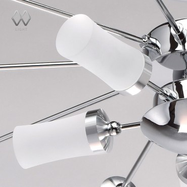 Люстра с пультом ДУ MW-Light 329011315 Вега 15x3W LED